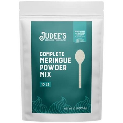 Judees Meringue Powder Mix Bulk 10 lb - Great for Baking and Decorating - No Preservatives Gluten-Free and Nut-Free