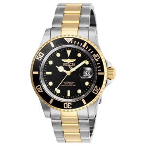 Invicta 26973 Men's Pro Diver Black Dial Two Tone Bracelet Watch - 1 of 3