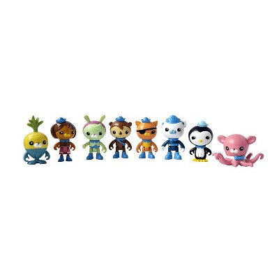 Fisher-Price Octonauts Octo-Crew 3 Inch Mini Figure Set | 8 Figures