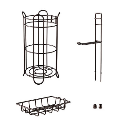 LunaLulinlk Toilet Paper Holder Holder with Shelf,Bathroom with Toilet Convenient Shelf, Holds Mega Rolls