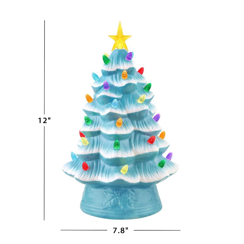 Mr. Christmas Nostalgic Ceramic LED Christmas Tree, 4 of 9