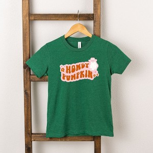 The Juniper Shop Howdy Pumpkin Ghost Kids Short Sleeve Tee - 1 of 2