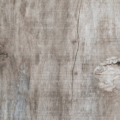 Elegant Driftwood Gray Rectangular Coffee Table with Metal Legs