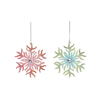 Gallerie II Sparkle Coral Ornament, A/2