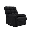 Microfiber Wall Hugger Side Lever Recliner - Prolounger - 2 of 4