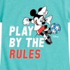 Girls' - Disney - Play By The Rules Soccer Fitted Short Sleeve Graphic T-Shirt - 2 of 4