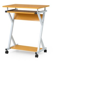 computer desk with keyboard tray target