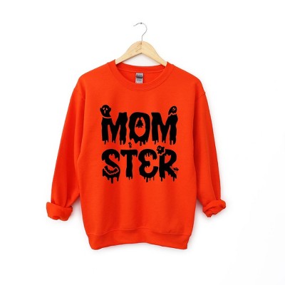 Simply Sage Market Women's Graphic Sweatshirt Momster Halloween
