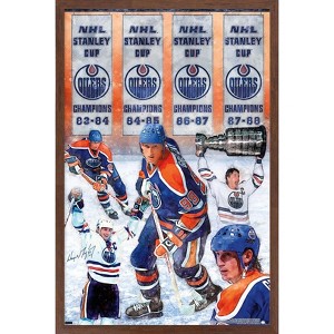 Trends International Wayne Gretzky - Banners Framed Wall Poster Prints - 1 of 4