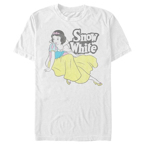 Men's Snow White and the Seven Dwarfs Retro Distressed Logo T-Shirt - image 1 of 4