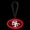 NFL Fan Chain, Big Neon Light Up Team Logo - San Francisco 49ers - 2 of 4