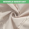 LunaLulinlk Beige Boho Shower Curtain Waterproof Bathroom Shower Curtains 72"x72" - 3 of 4