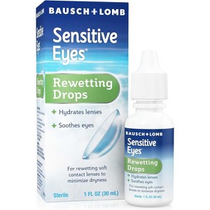 Bausch + Lomb Sensitive Eyes - Rewetting Drops 1 Oz - 1 of 4