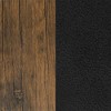 TiramisuBest Walnut Counter Height 5pc Dining Set Walnut Finish Table and 4 Counter Height Chairs - 3 of 4