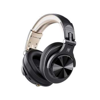 OneOdio A70 Fusion Over Ear 50 Hour Playtime Bluetooth Wired & Wireless Studio DJ Gamer Headphones with Padded Ear Cups and Jack Lock