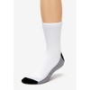 KingSize Men's 1/4" Length Cushioned Crew 6 Pack Socks - image 3 of 4