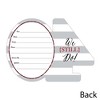 Big Dot of Happiness We Still Do - 40th Wedding Anniversary - Shaped Fill-in Invites - Anniversary Party Invitation Cards with Envelopes - Set of 12 - 3 of 4
