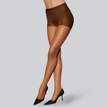 L'eggs Silken Mist Silky Sheer Nude Control Top No-Roll Waistband  Pantyhose, Size B - Name Brand Overstock