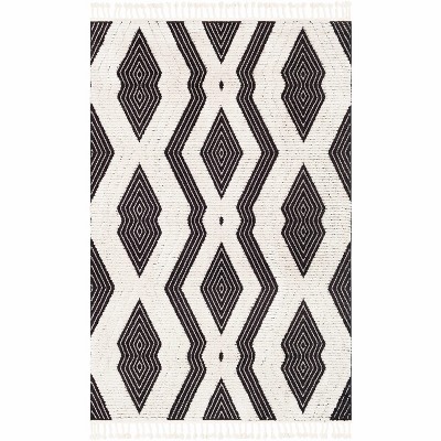 Hauteloom Hesperus High/Low Pile Rug with Tassels