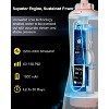 MySmile Portable Cordless 350ML Water Dental Flosser OLED Display with 5 Modes 8 Jet Tips - 2 of 4