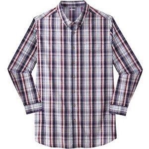 KingSize Long Sleeve Wrinkle Free Sport Shirt - 1 of 4