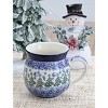 Blue Rose Polish Pottery Ceramika Artystyczna Bubble Mug - 2 of 3