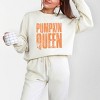 Simply Sage Market Pumpkin Queen Distressed Lightweight Garment Dyed Sweatshirt - 2 of 4