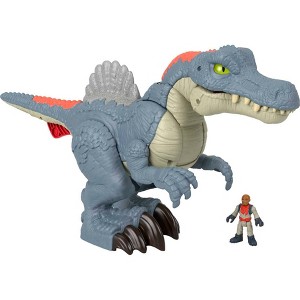 Fisher-Price Imaginext Jurassic World Ultra Snap Spinosaurus Dinosaur - 1 of 4