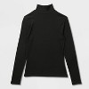 Women's Long Sleeve Ribbed Turtleneck Top - A New Day™ - 4 of 4