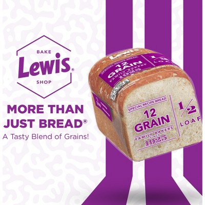 Lewis Bake Shop 12 Grain Bread - 12oz