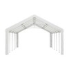 ACEPANO 191.9 in. W Large Outdoor Wedding Canopy Gazebo with 3 Storage Pockets & Removable Side Walls-White - 2 of 4
