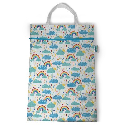 Thirsties | Hanging Wet Bag Pack of 1 - Rainbow Multicolored, One Size