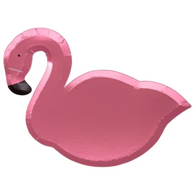 Meri Meri Pink Flamingo Plates