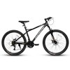 RISOKEYS 26-Inch Mountain Bike for Adults,21 Speed with High-Carbon Steel Frame Bike, Dual Disc Brake MTB Bicycle, Full Suspension Mountain Bike - 2 of 4