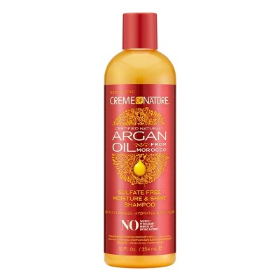 Creme of Nature Moisture & Shine Shampoo with Argan Oil - 12 fl oz