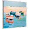 Amanti Art Harbor Haven Boats I by Irena Orlov Framed Wall Art Print - 2 of 4