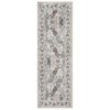 Large Washable Rug Non Slip Living Room Rug Vintage Floral Distressed Rug - 4 of 4