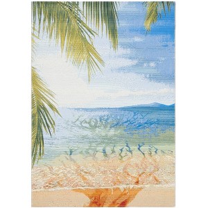 Barbados BAR515 Power Loomed Indoor/Outdoor Area Rug  - Safavieh - 1 of 4