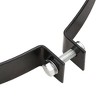 vidaXL Lawn Aerator Clamps 5 pcs with 6 Spikes Each, Made of Durable Iron, Perfect for Lawn Aeration - Black - 4 of 4