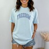 Simply Sage Market Women's Retro Freedom Stars Short Sleeve Garment Dyed Tee - 2 of 2
