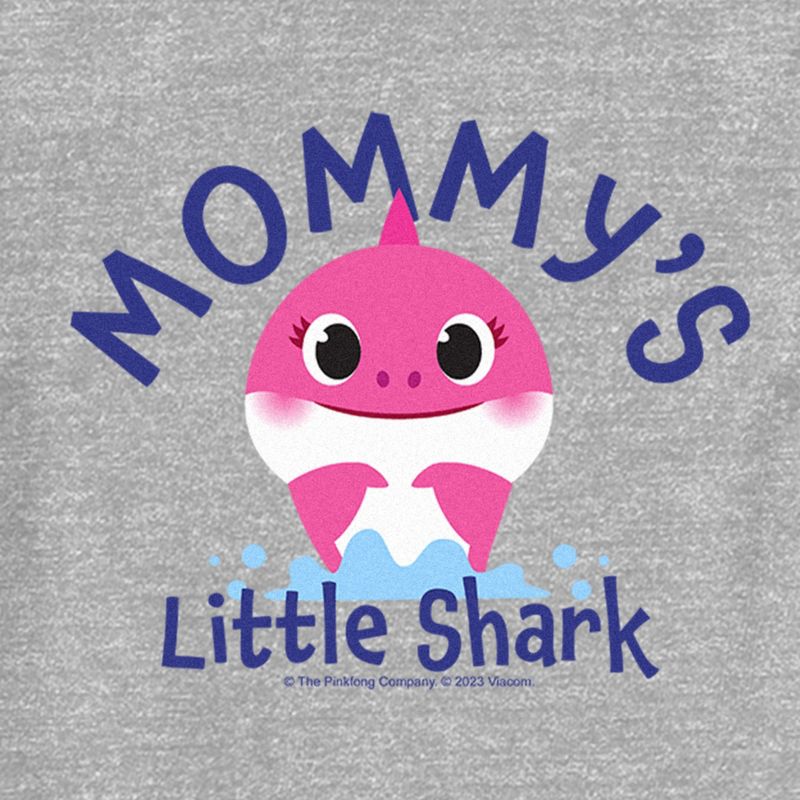 Toddler's Baby Shark Mommy's Little Shark T-Shirt, 2 of 4