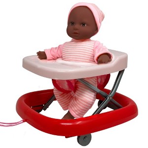 The New York Doll Collection 12 Inch Baby Doll Walker Set - 1 of 4