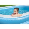 LLHZSY 8 Ft Inflatable Family Pool - Blue - 3 of 4