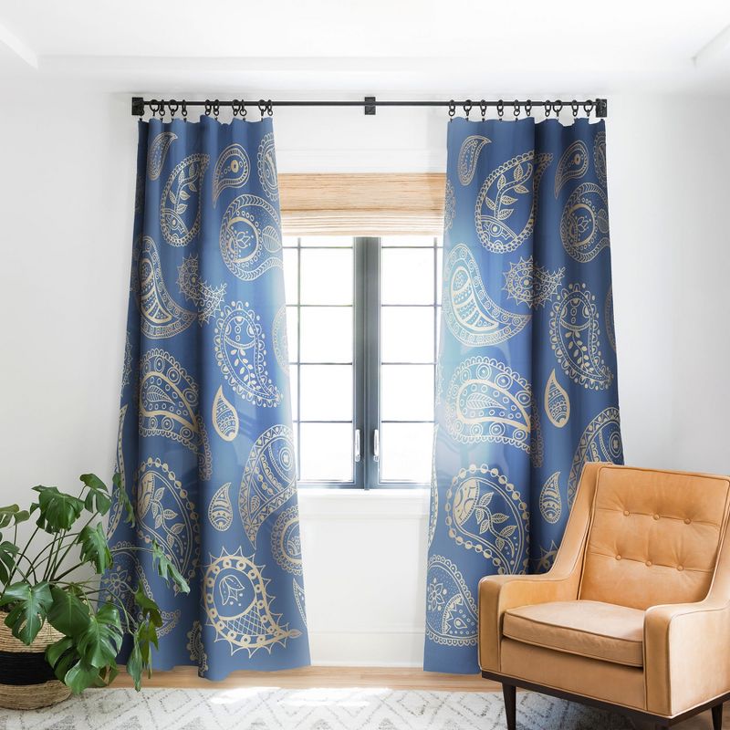 1pc Blackout Window Curtain Panel - Deny Designs, 1 of 5
