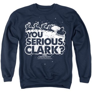 Men's Christmas Vacation You Serious Clark Crewneck Sweatshirt - 1 of 4