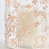 Plum & Post Petite Blossoms Hurricane Candle Holder Large - 3 of 4