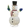 CIPACHO 5.7FT Lighted Snowman Yard Decor - Pull Up Snowman Holding Small Tree with 200 Warm White LEDs (Indoor/Outdoor Xmas) - 2 of 4