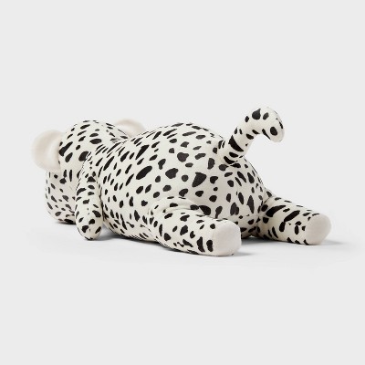 Детские мягкие игрушки Pillowfort Cheetah Weighted Plush Kids' Throw Pillow Black and White — фото 3