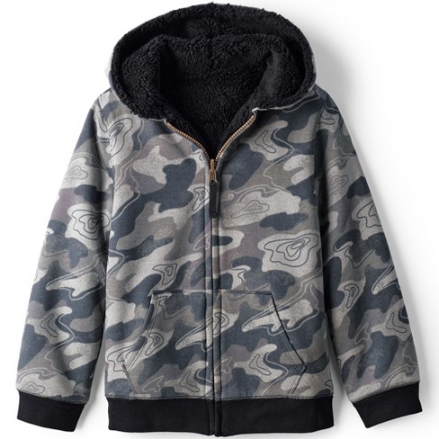 Sherpa lined 2024 boys hoodie