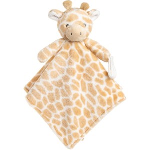 Carter's Giraffe Cuddle Blanky 14" X 14" Inch Security Blanket Plush Toy - 1 of 4